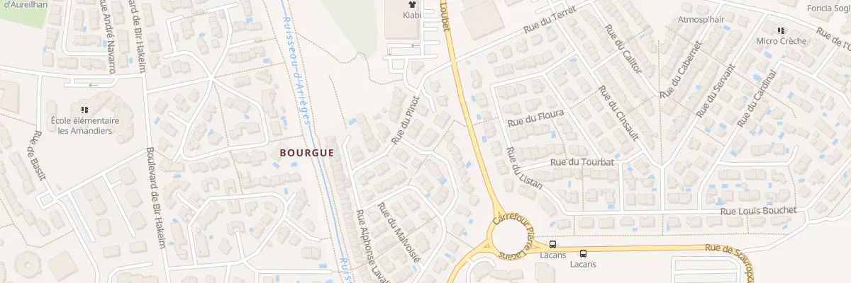 Plan du 1B Rue Alphonse Lavallée à Béziers