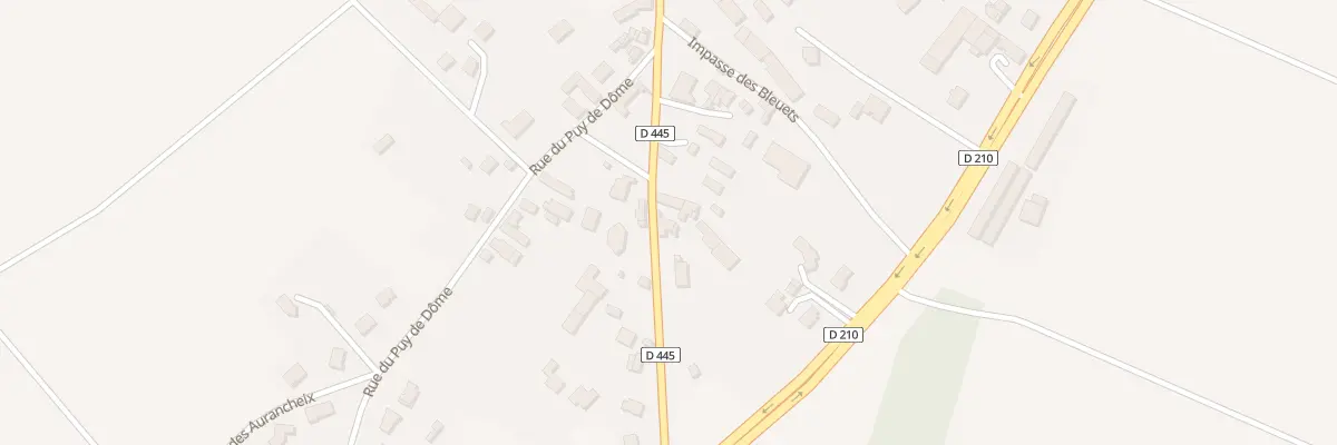 Plan du 10 Rue du Général Baurot à Thuret