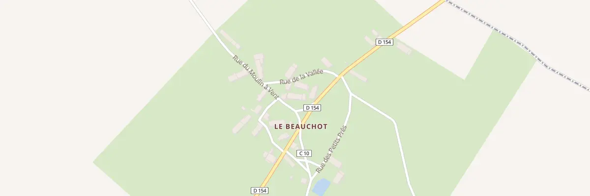 Plan du 94 Le Beauchot à Saint-Malo-en-Donziois