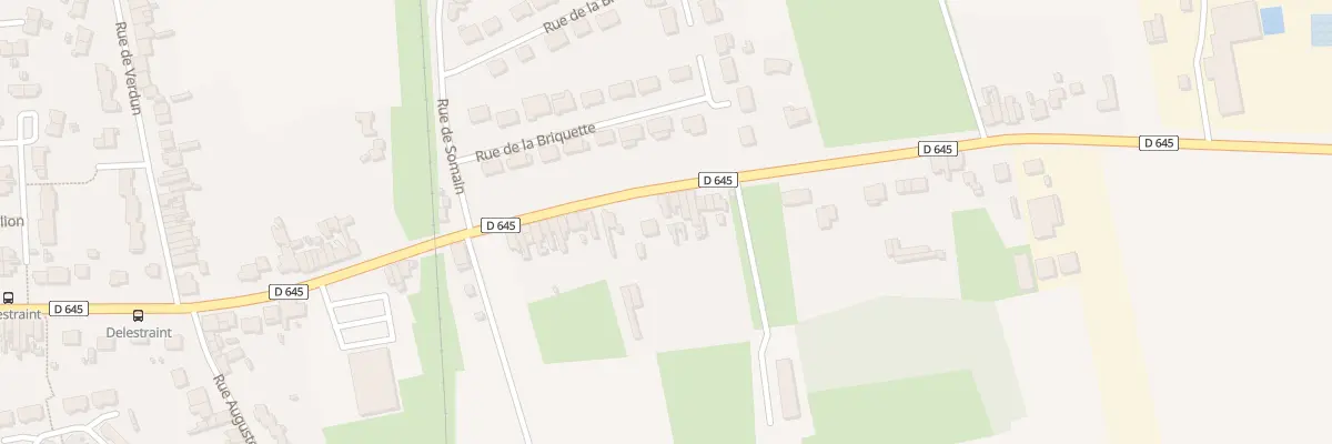 Plan du 166 Rue du General Delestraint à Aniche