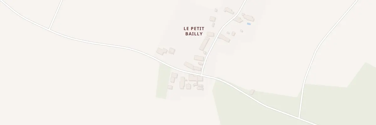Plan du 1 Le Petit Bailly à Sépeaux-Saint Romain