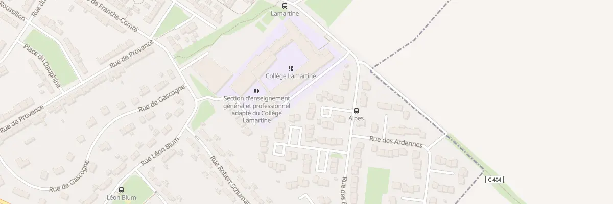 Plan du 12 Rue du Jura à Cambrai
