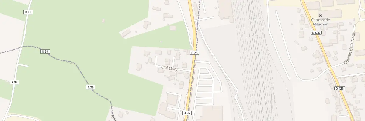 Plan du 28 Rte de Voulx à Saint-Martin-du-Tertre