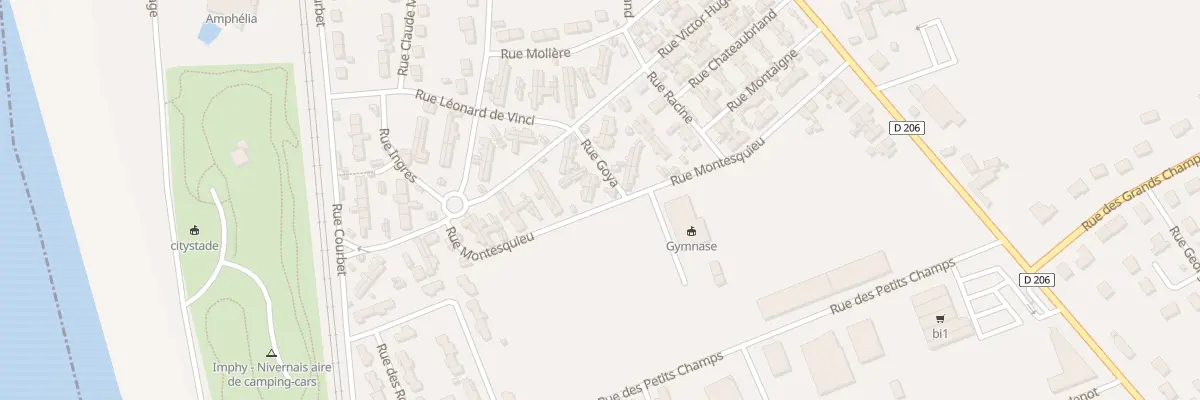 Plan du 28 Rue Montesquieu à Imphy