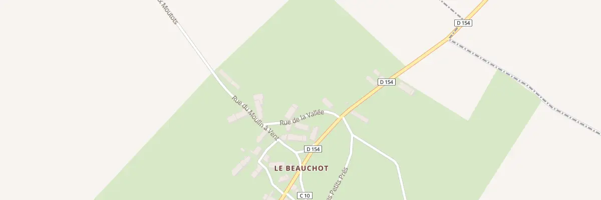 Plan du 91 Le Beauchot à Saint-Malo-en-Donziois