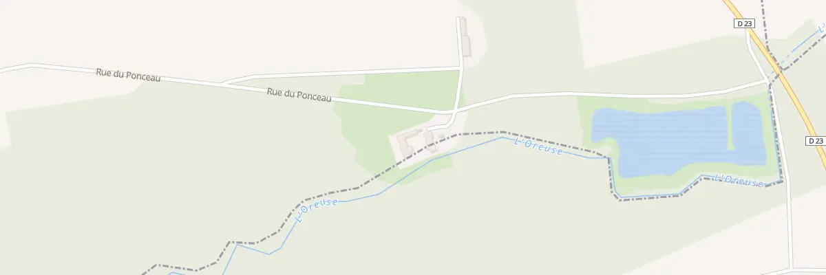 Plan du 34 Le Ponceau à Évry