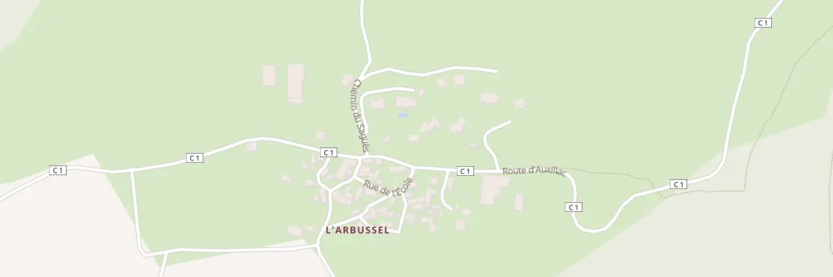 Plan du 5367 L’Arbussel aux Salelles