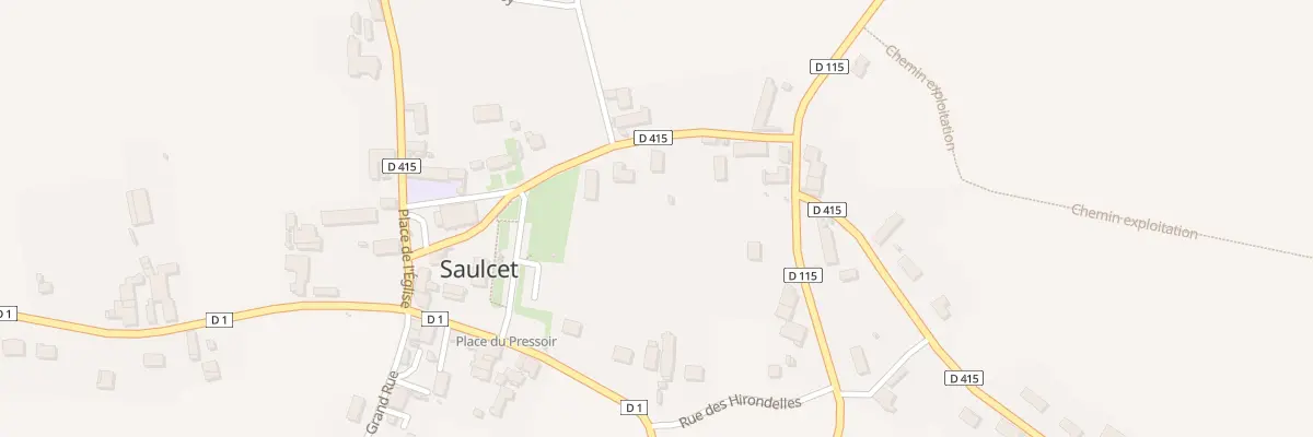 Plan du 4 Rue Saint-Julien à Saulcet