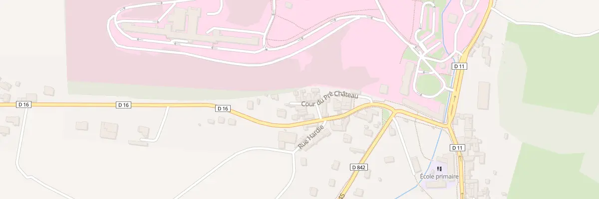 Plan du 12B Vc du Pré Château à Villiers-Saint-Denis