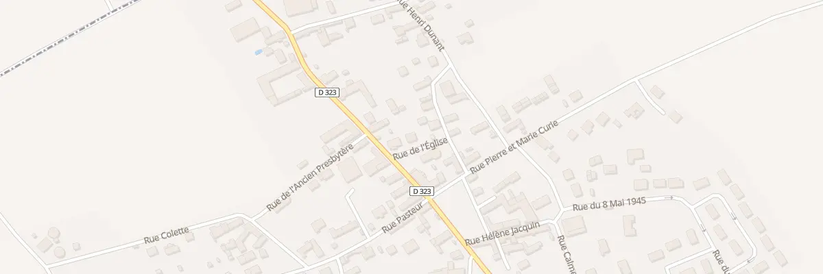 Plan du 6A Rue de l’Eglise à Cuy