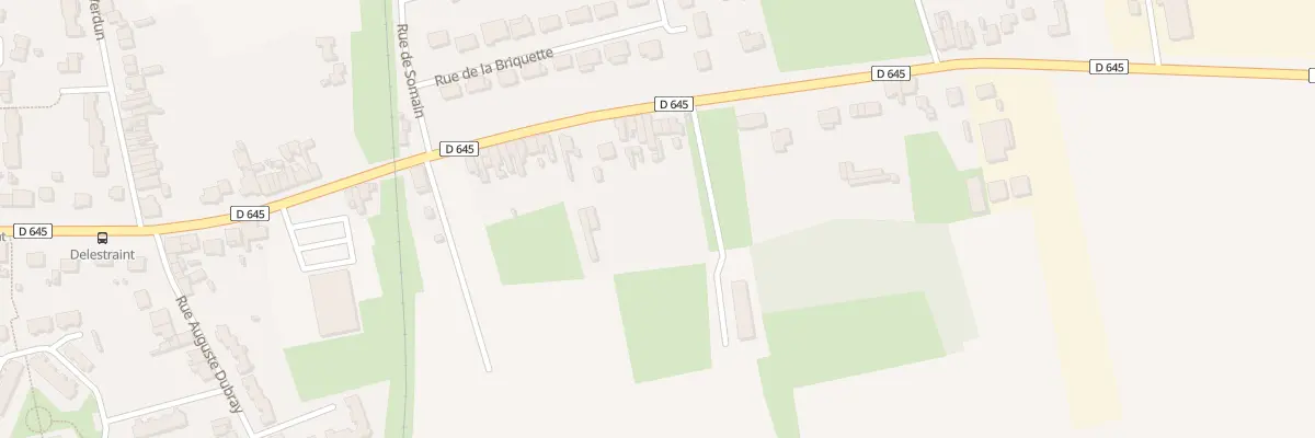 Plan du 170 Rue du General Delestraint à Aniche