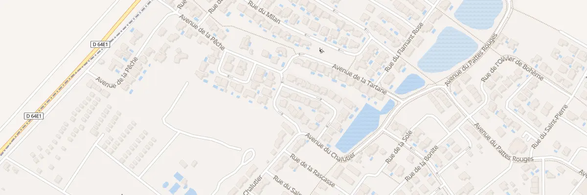 Plan du 4 Rue du Chaland à Sérignan