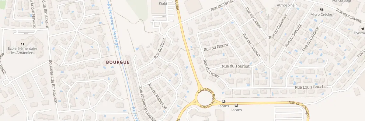 Plan du 7B Rue Alphonse Lavallée à Béziers