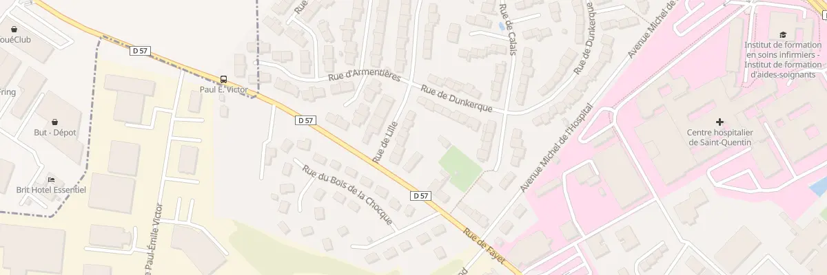 Plan du 67 Rue de Lille à Saint-Quentin