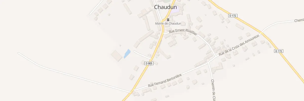 Plan du 10 Rue Lucien Liénart à Chaudun