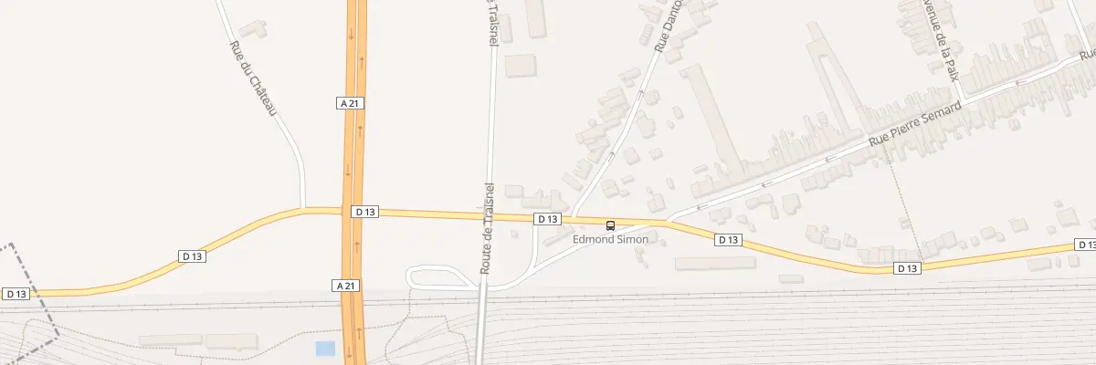 Plan du 266 Rue Pierre Semard à Somain