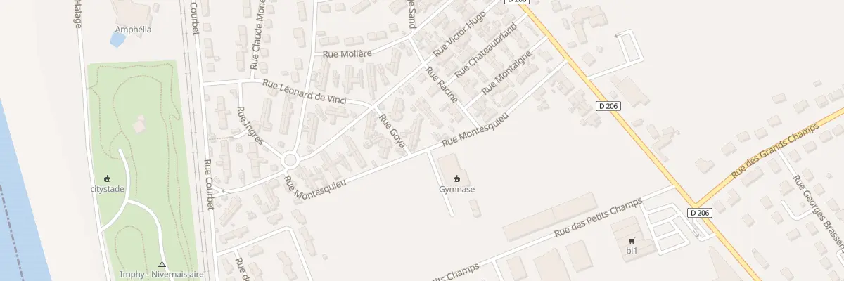 Plan du 26 Rue Montesquieu à Imphy
