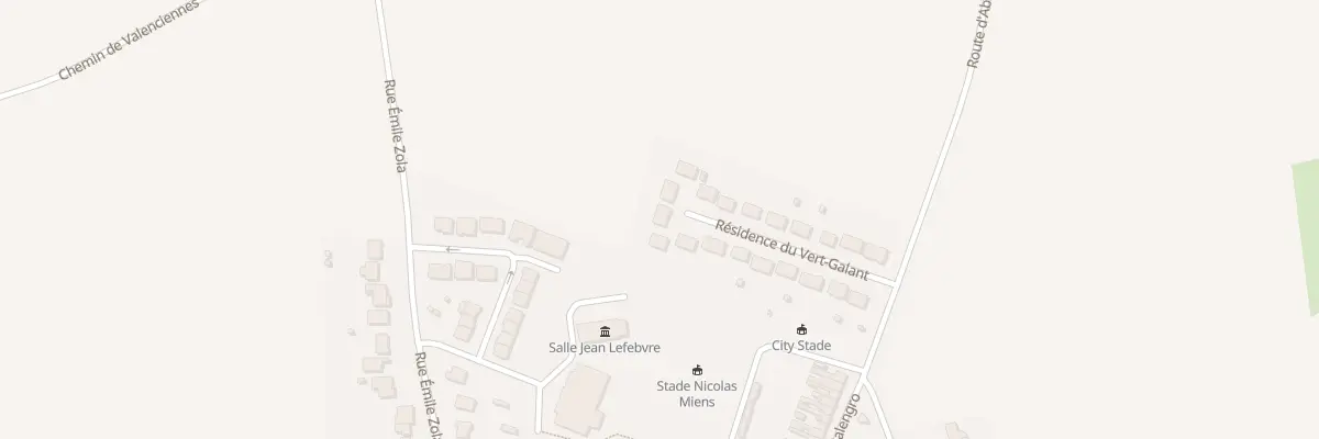 Plan du 19 Résidence du Vert Galant à Marquette-en-Ostrevant