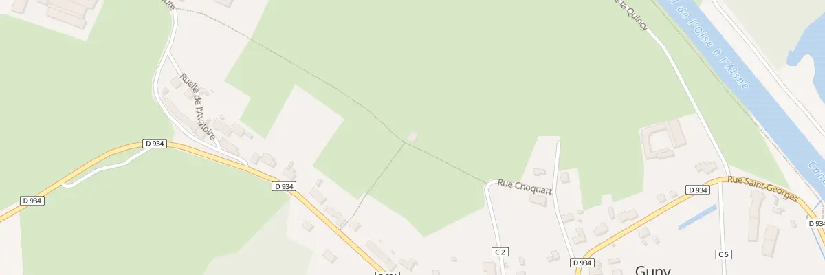 Plan du 8 Rue Choquart à Guny
