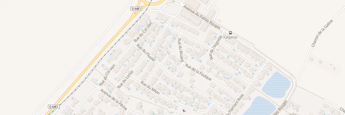 Plan du 5 Rue du Guêpier à Sérignan