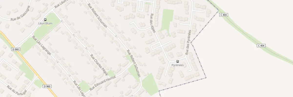 Plan du 18 Rue des Alpes à Cambrai