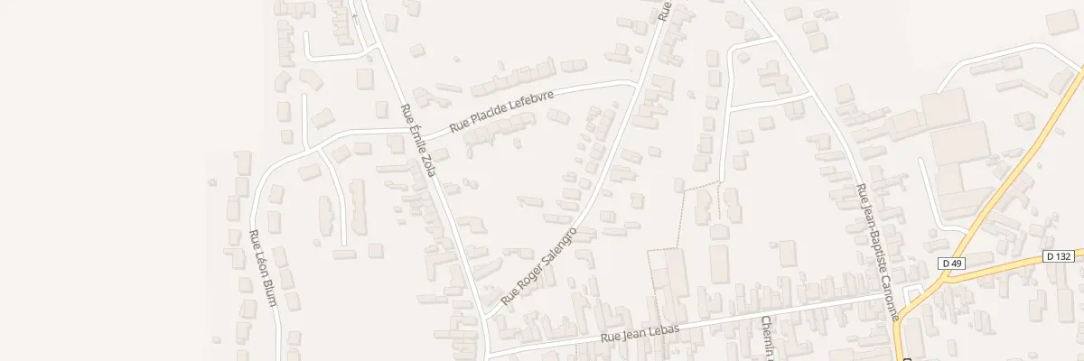 Plan du 12 Rue Roger Salengro à Marquette-en-Ostrevant