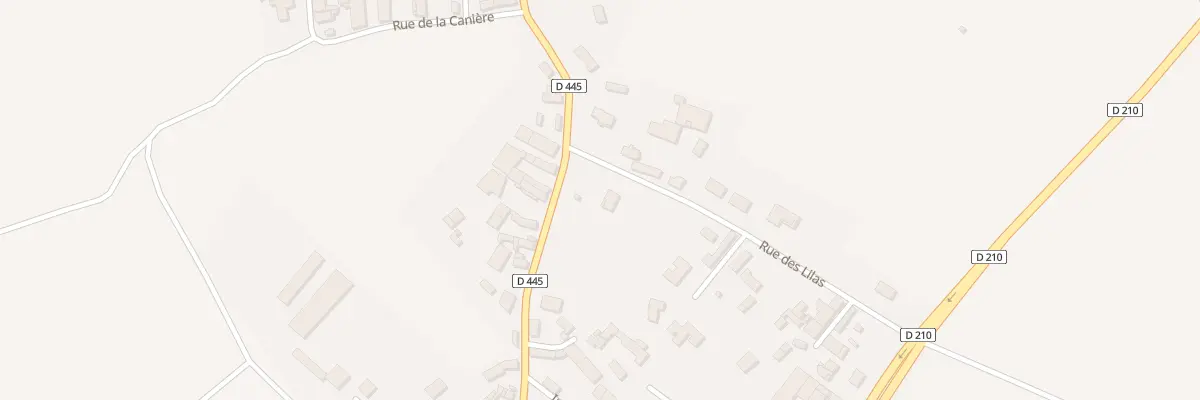Plan du 2 Rue des Lilas à Thuret