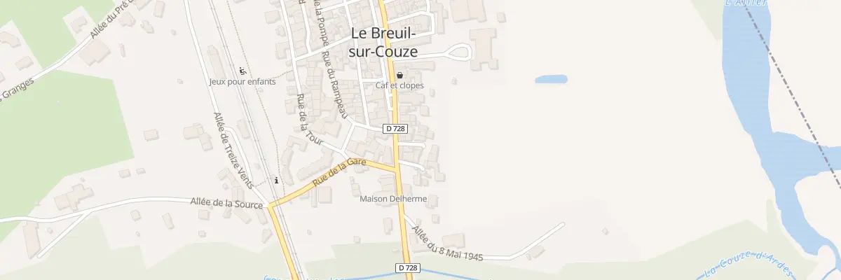 Plan du 9002 Imp des Granges au Breuil-sur-Couze
