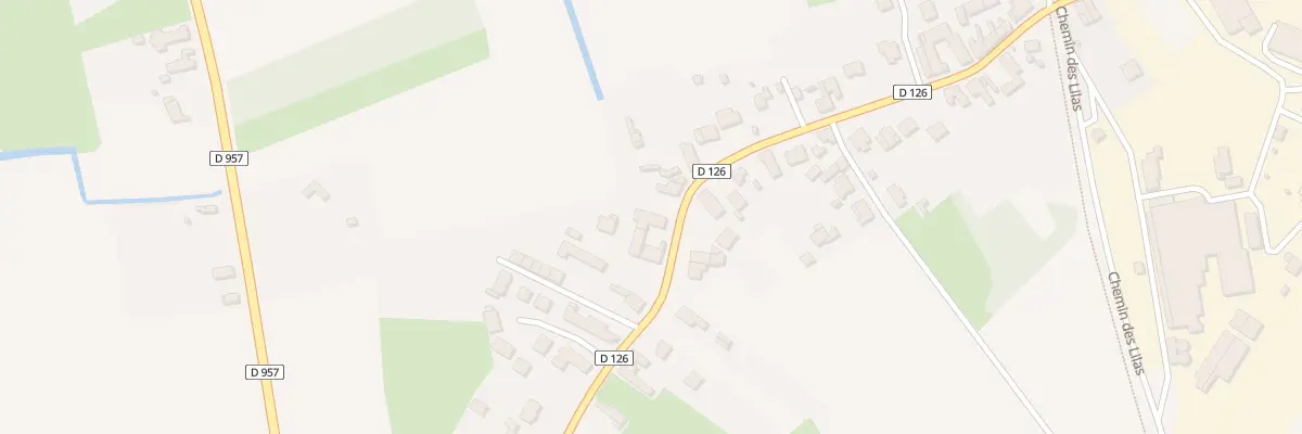 Plan du 940 Rue Jacques Varlet à Beuvry-la-Forêt