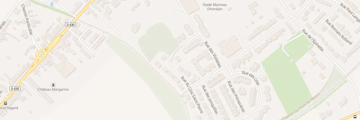 Plan du 1 Rue du Clos Saint-Pierre à Escaudœuvres