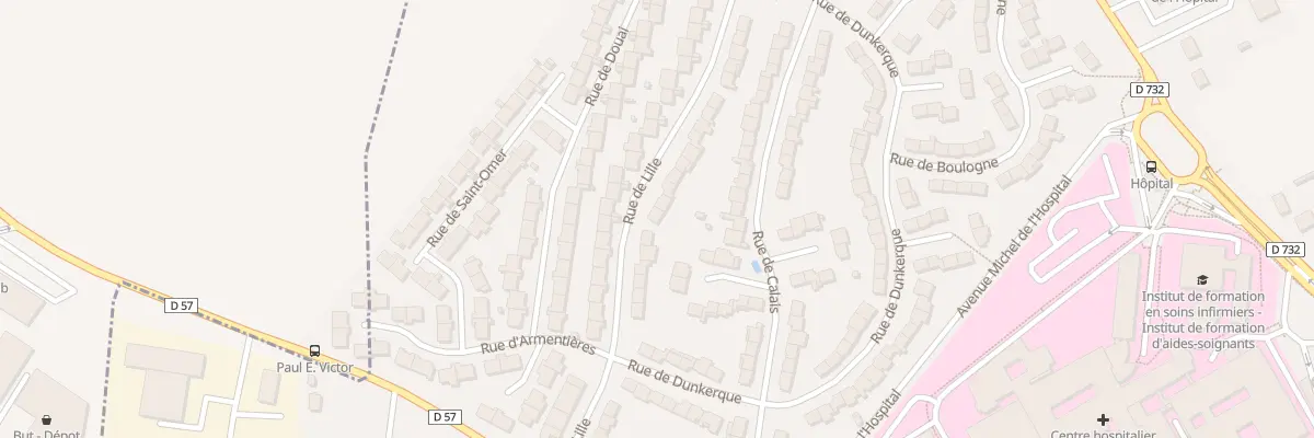 Plan du 49 Rue de Lille à Saint-Quentin