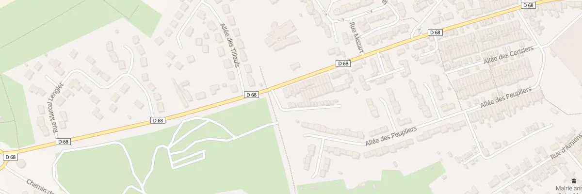 Plan du 225 Rue du Docteur Cordier à Saint-Quentin