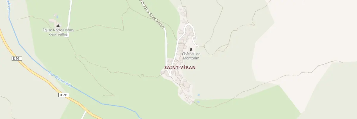 Plan du 5187 Saint Veran à La Roque-Sainte-Marguerite