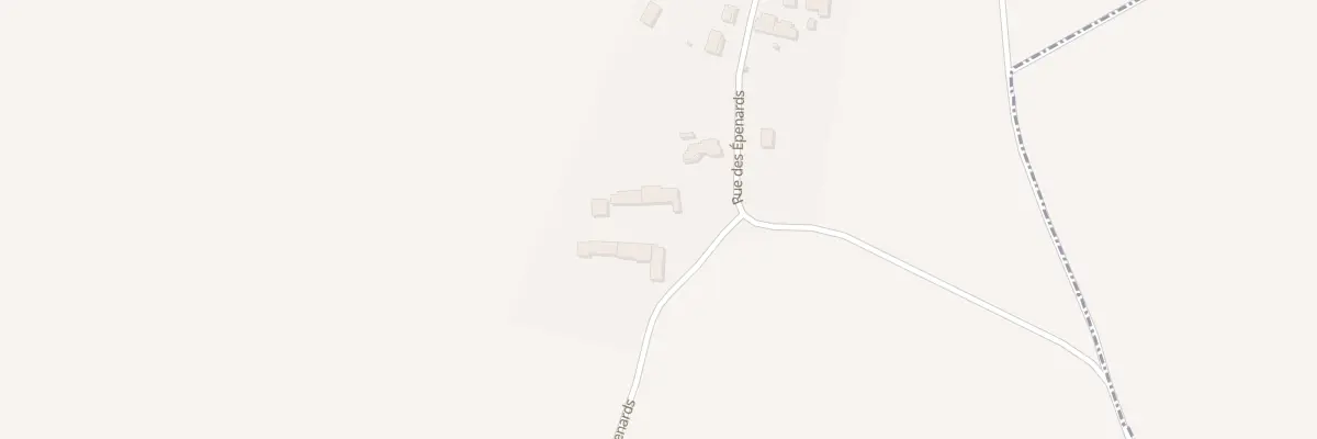 Plan du 58A Les Epenards à Gron