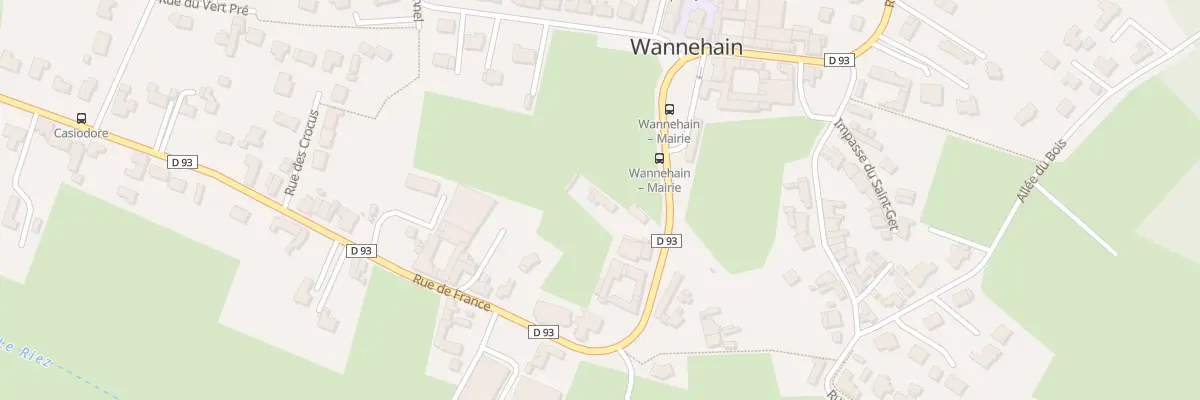 Plan du 5 Rue de la Grande Ferme à Wannehain