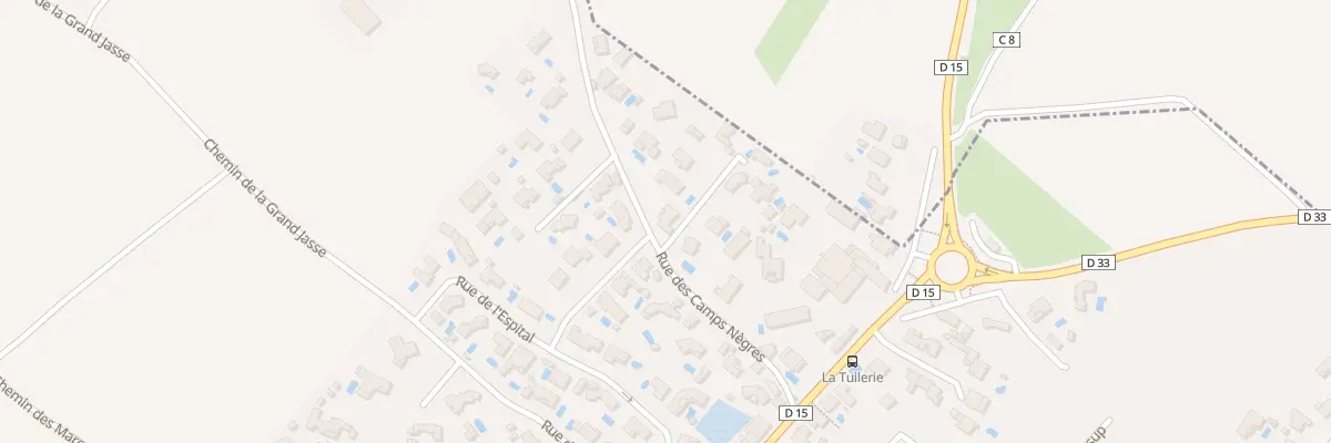 Plan du 200 Rue des Camps Negres à Agde