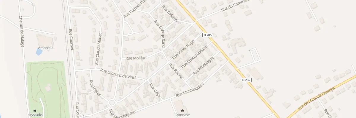 Plan du 13 Rue Victor Hugo à Imphy