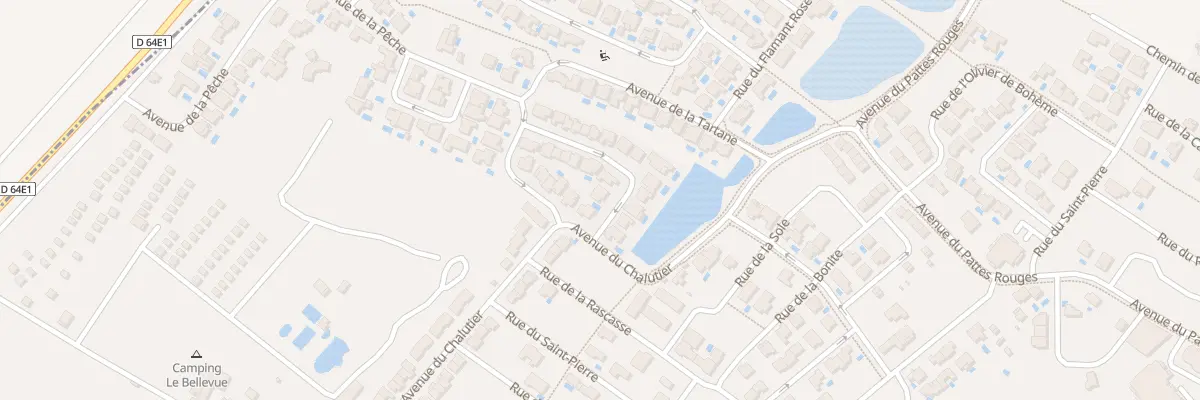 Plan du 16 Rue du Chaland à Sérignan