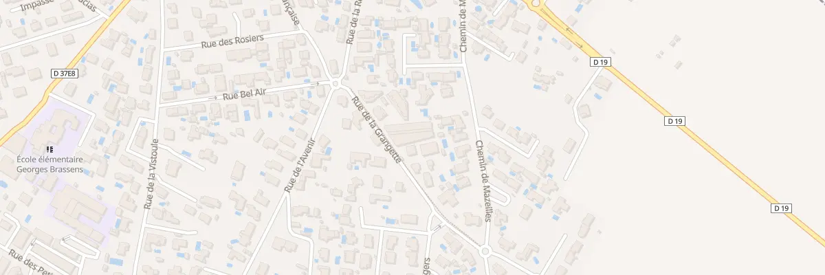 Plan du 7 Rue de la Grangette à Sauvian