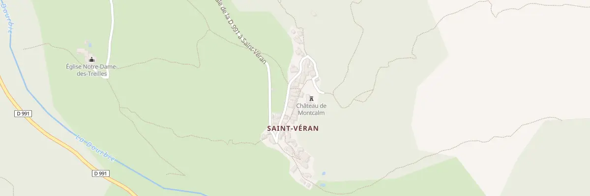 Plan du 5187A Saint Veran à La Roque-Sainte-Marguerite