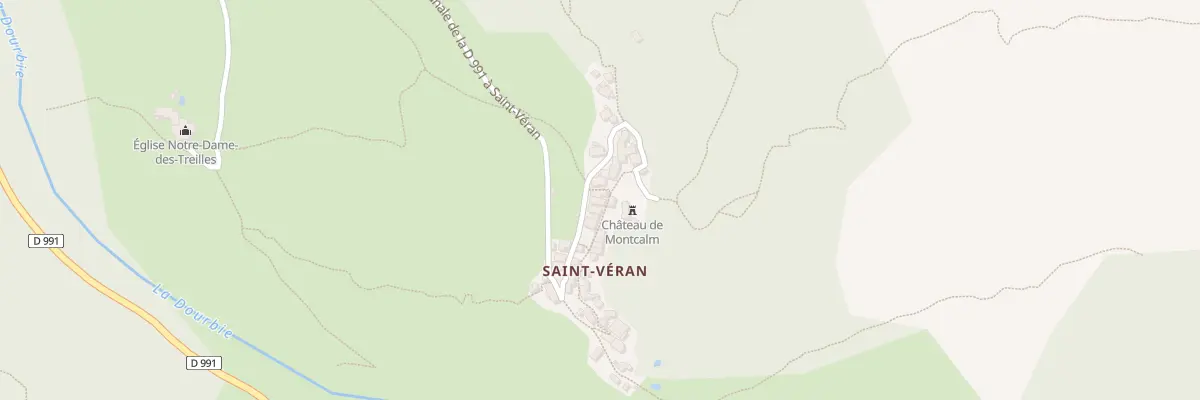 Plan du 5188 Saint Veran à La Roque-Sainte-Marguerite