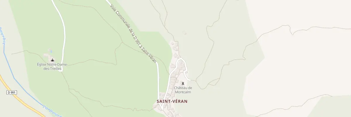Plan du 5193 Saint Veran à La Roque-Sainte-Marguerite