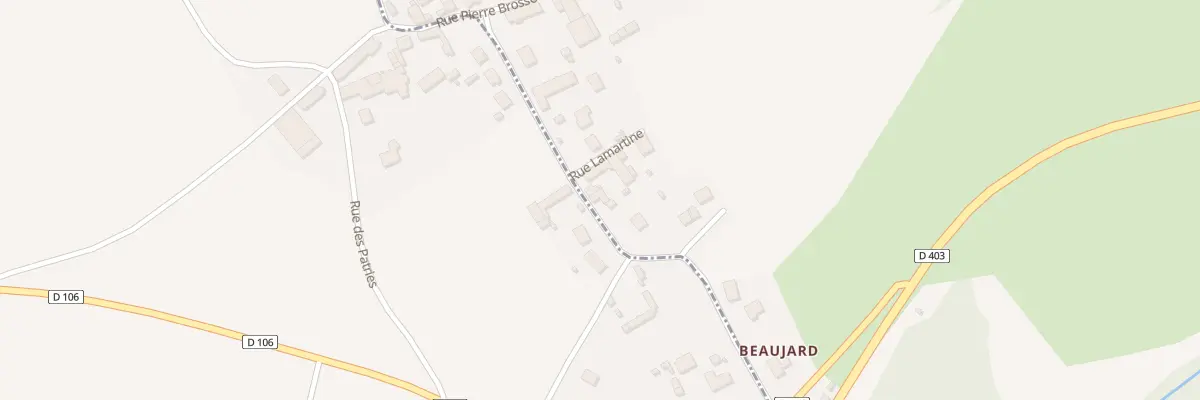 Plan du 10T Rue Lamartine à Poigny