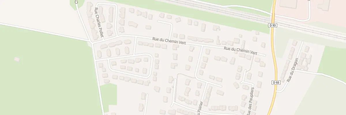 Plan du 27 Rue du Poirier à Wannehain