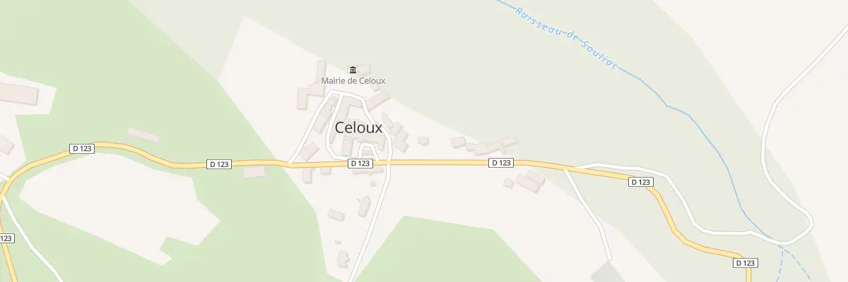 Plan du 5016 Le Bourg à Celoux