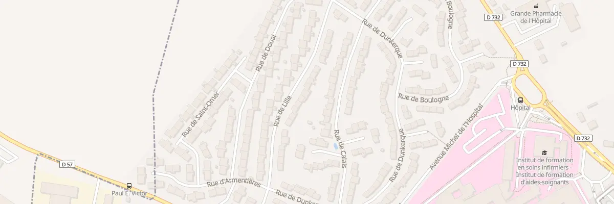Plan du 41 Rue de Lille à Saint-Quentin