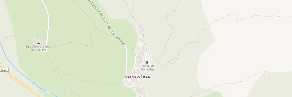 Plan du 5197 Saint Veran à La Roque-Sainte-Marguerite