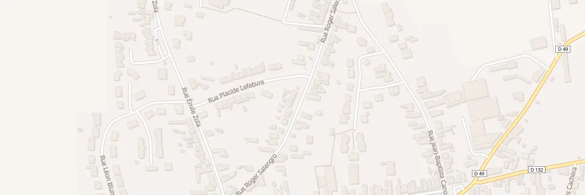 Plan du 24 Rue Roger Salengro à Marquette-en-Ostrevant