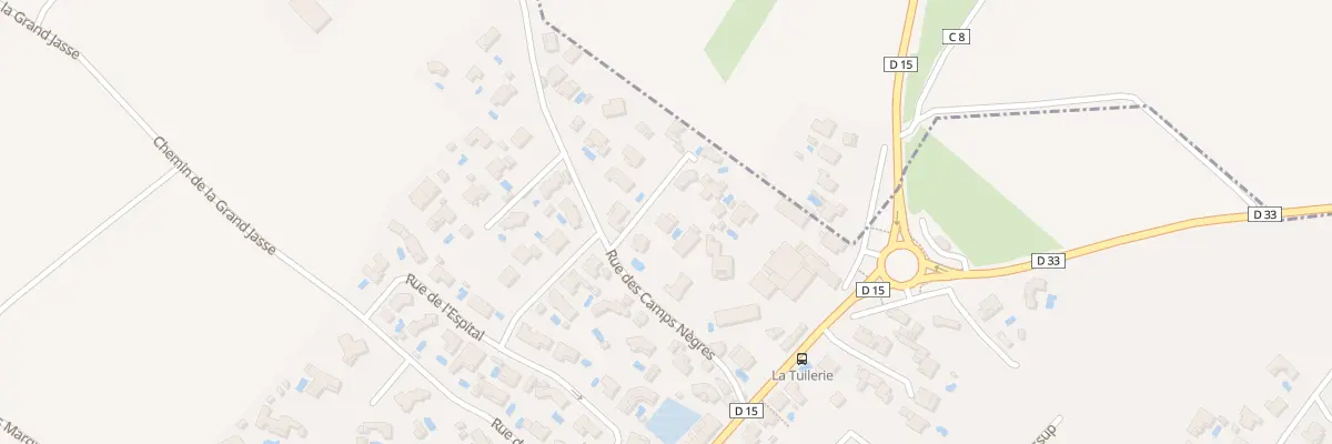 Plan du 160 Rue des Camps Nègres à Espondeilhan