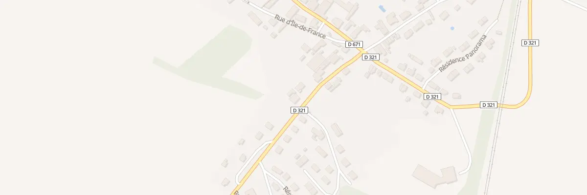 Plan du 9 Rue de Provence à Grugies